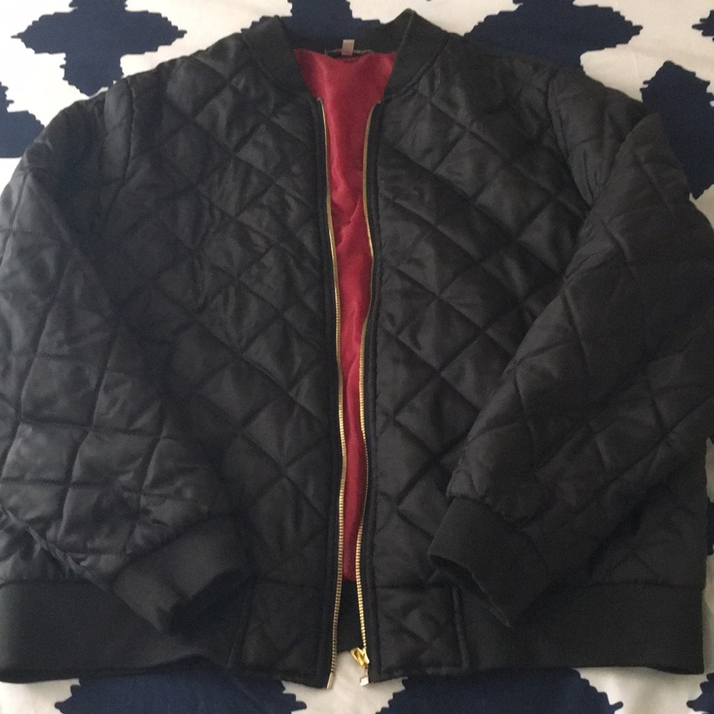 Black bomber Jacket
